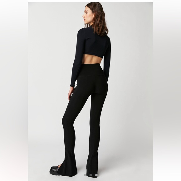 EUC Like new only tried on Norma Kamali Spat Legging  sz M Black - Picture 4 of 15